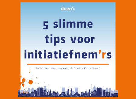 5 slimme tips voor starters om initiatief te nemen op hun eerste opdracht!