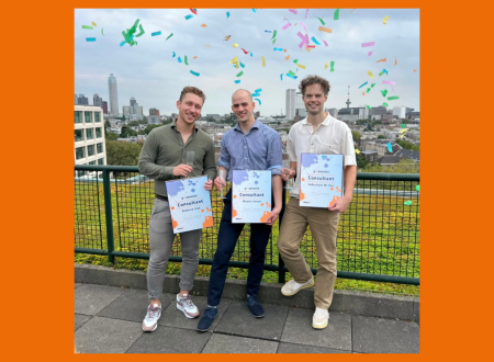 De reis naar de promoties van Roderick, Wouter en Sebastiaan