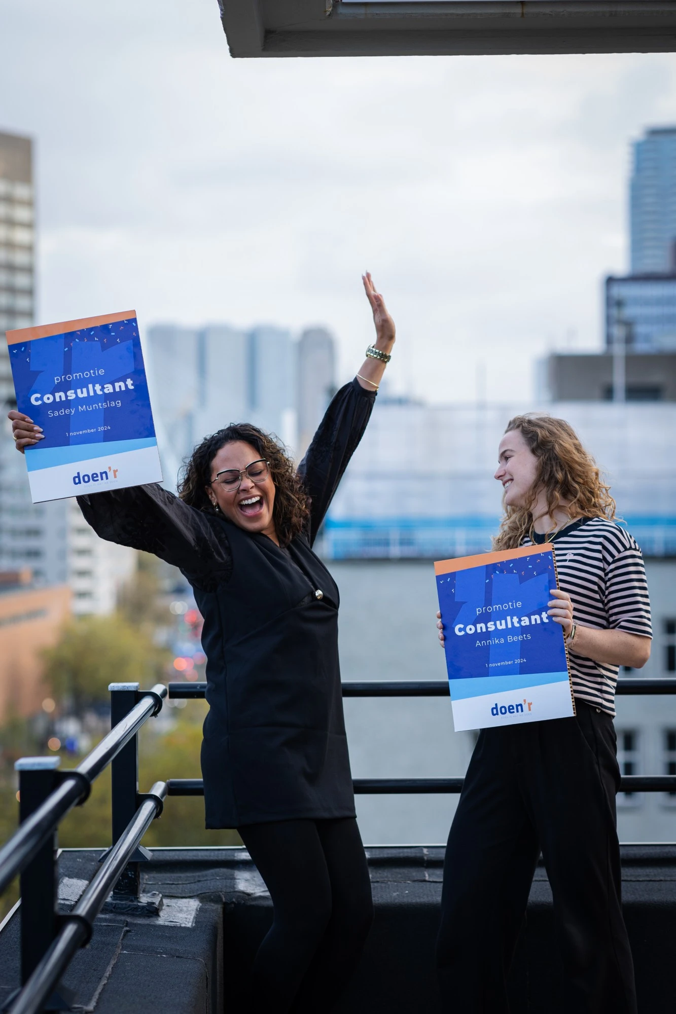 Sadey en Annika Consultants bij doen'r