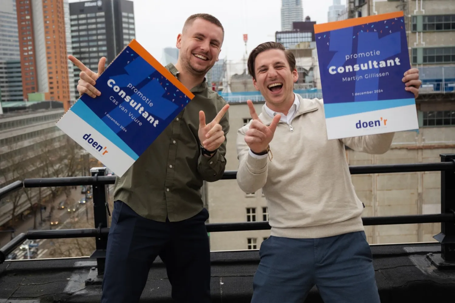 Cas en Martijn Consultants bij doen'r 3