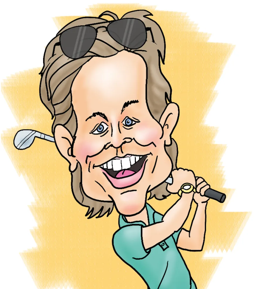 Karikatuur Levi Directeur van doen'r