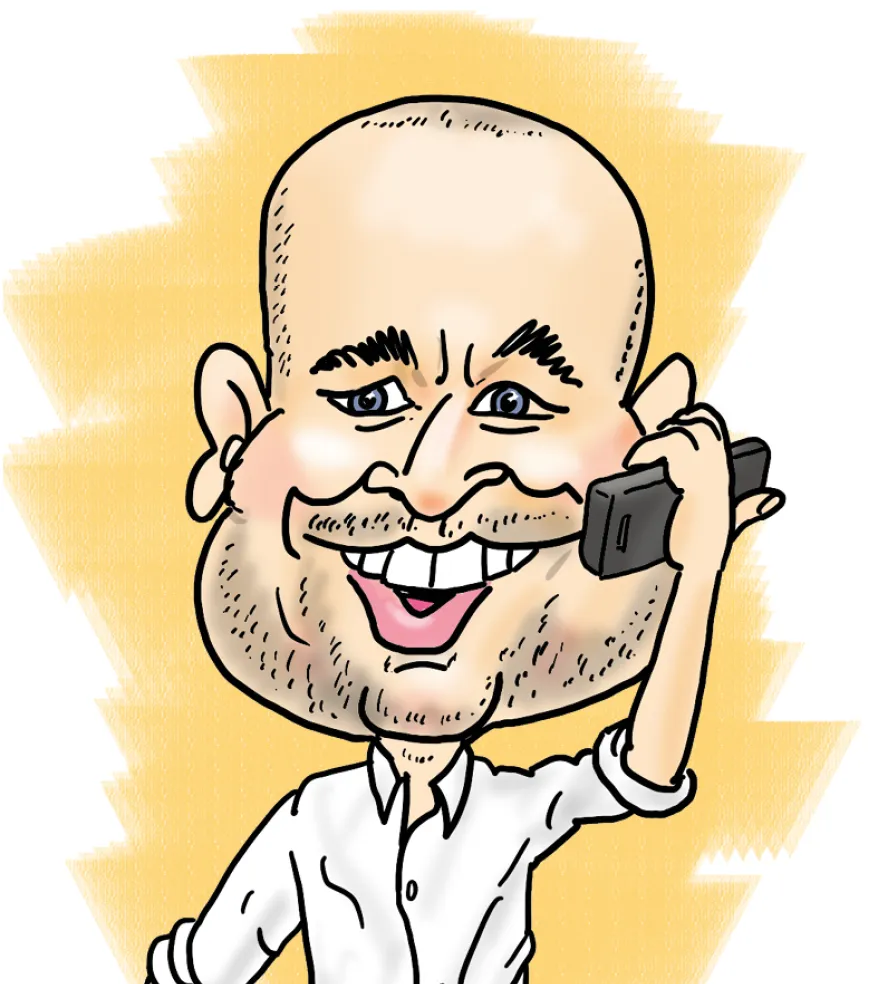 Karikatuur Maurits Manager Vraag bij doen'r