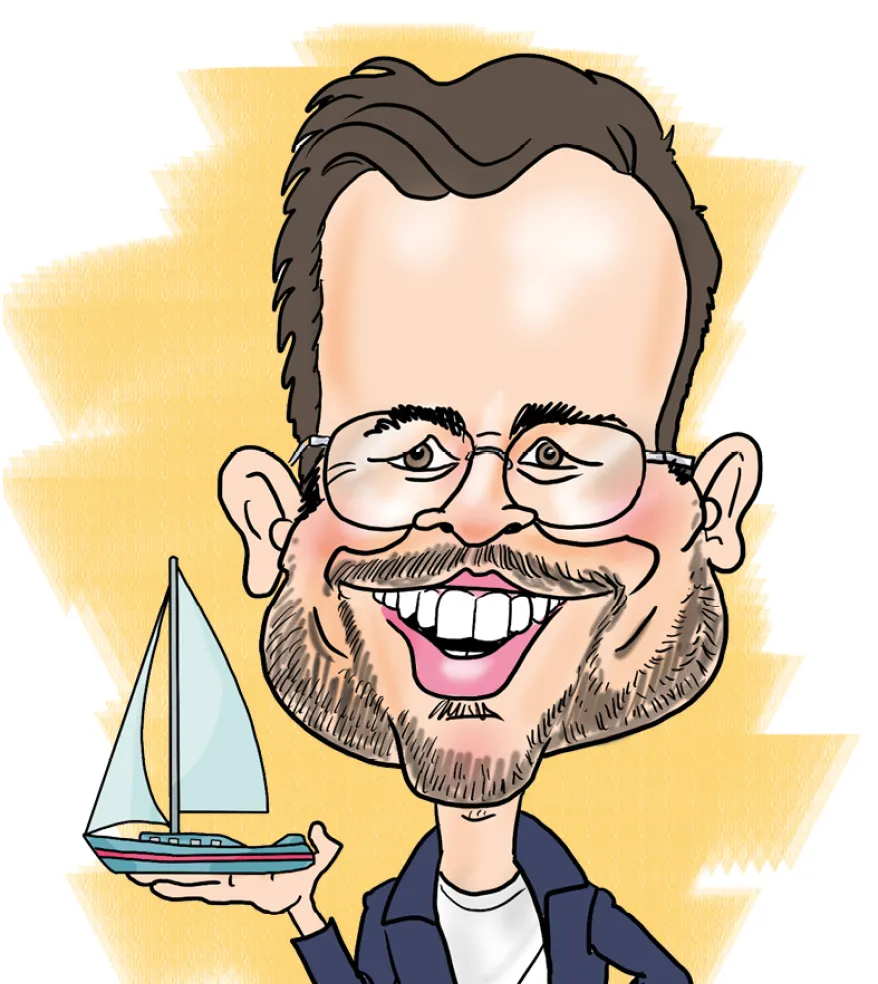 Karikatuur Timo Aanbodmanager bij doen'r