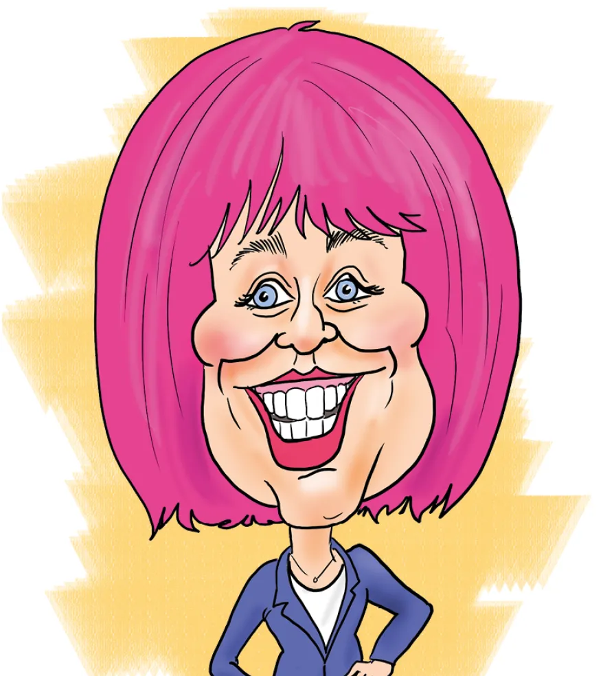 Karikatuur Whiley Manager Aannemen bij doen'r